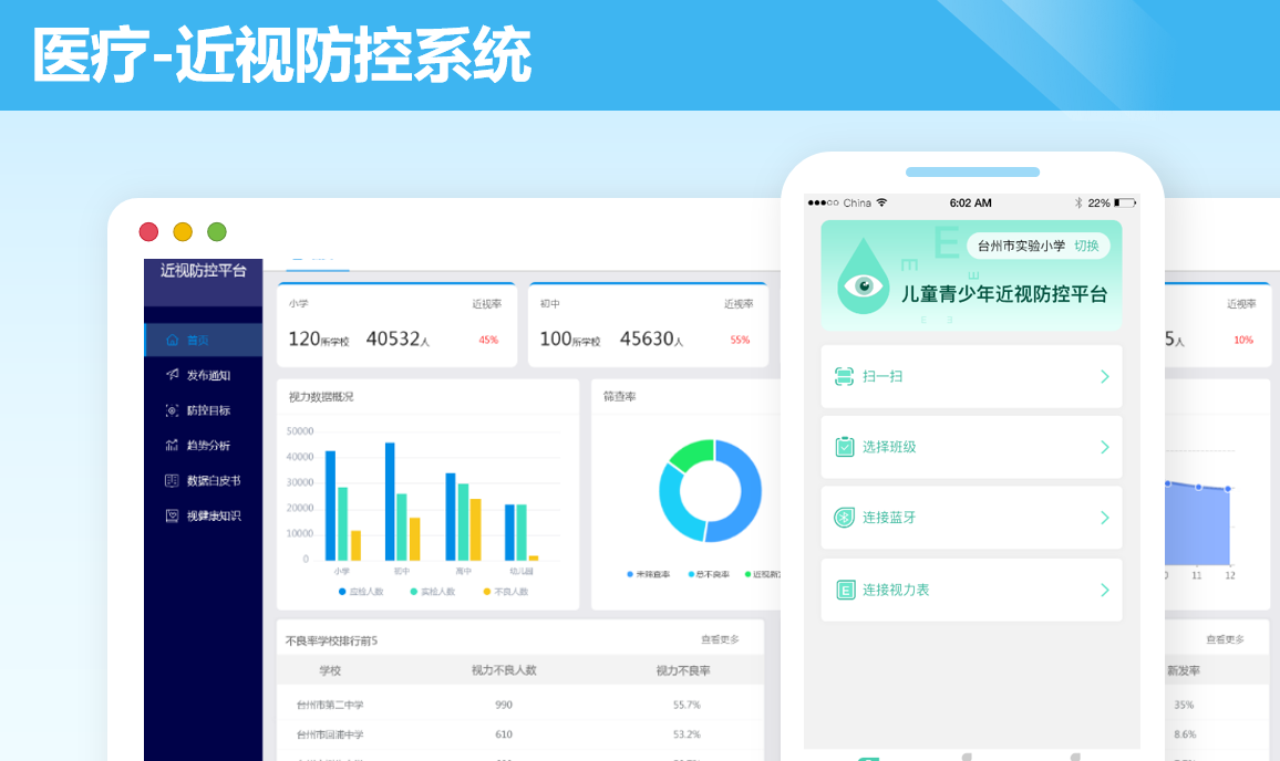 近视防控系统案例封面