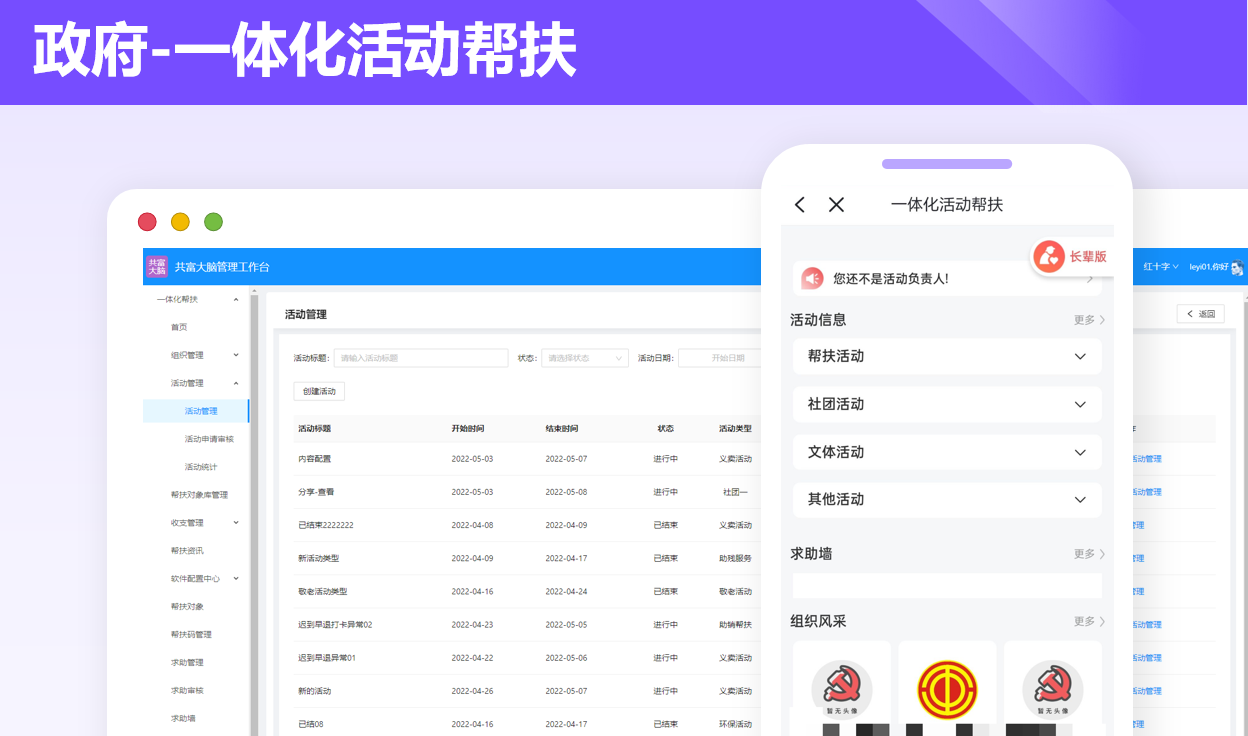 一体化活动帮扶案例封面